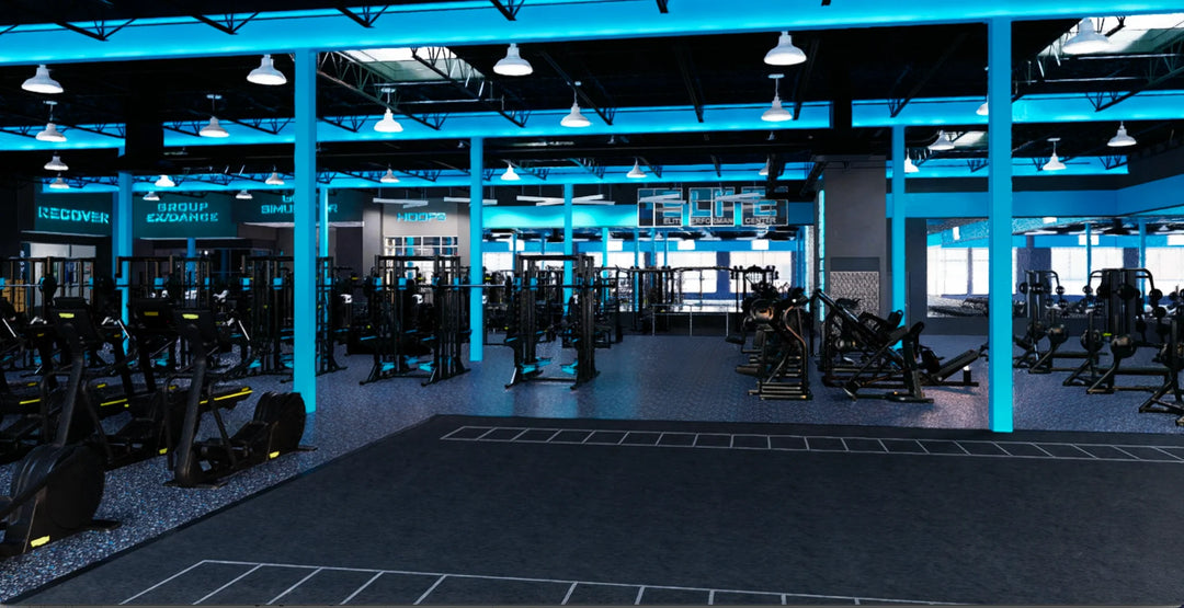Elite Performance gym center exercise room, serving all Denver residents for their workout needs.
